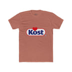 Kost Logo Heart Graphic Tee — Retro Brand-Inspired Cotton T-Shirt