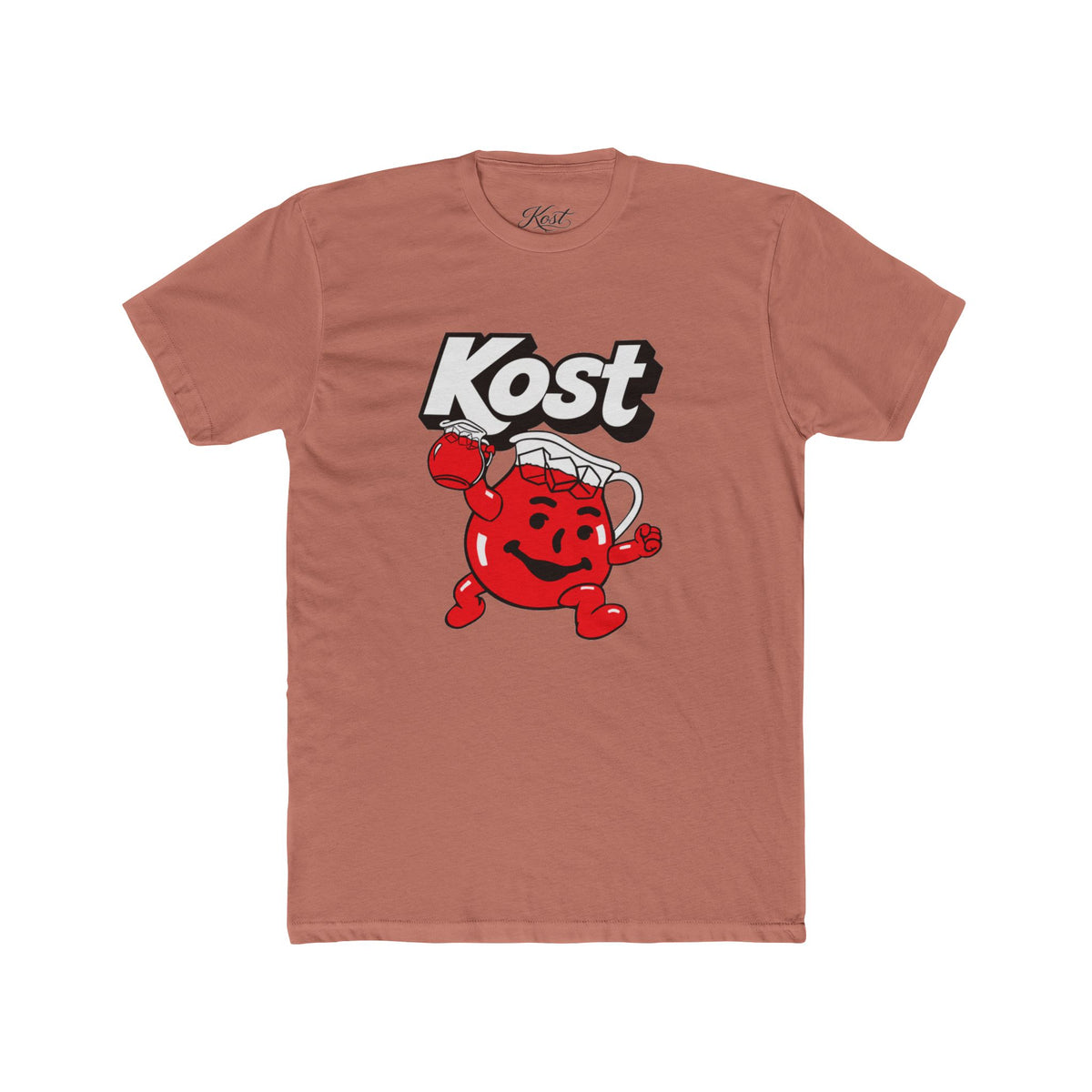 Kost Kool-Aid Mascot T-Shirt — Retro Red Drink Logo Tee
