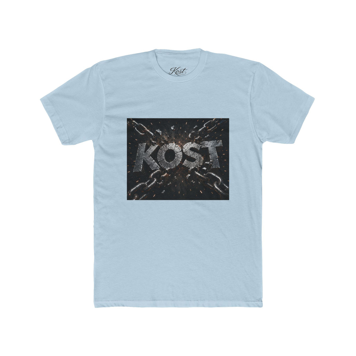KOST Graphic T-Shirt – Distressed Rock-Inspired Cotton Tee