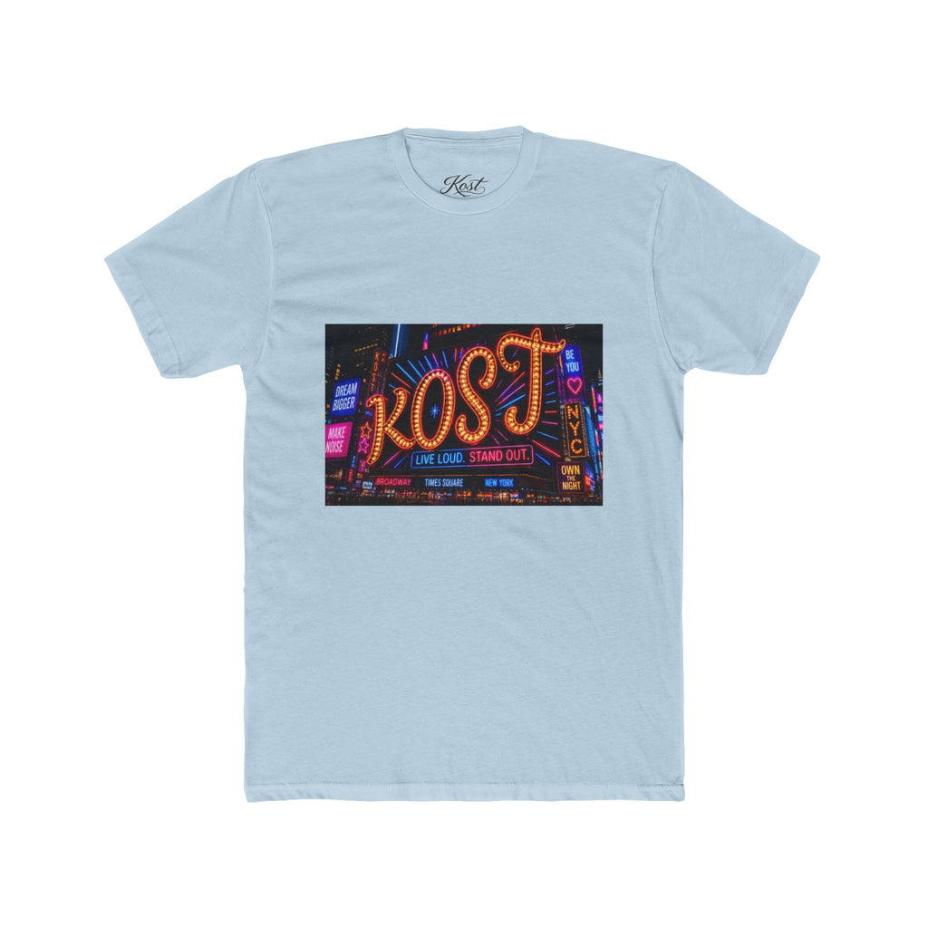 Kost Neon Sign Graphic Tee — Retro City Nightlife T-Shirt