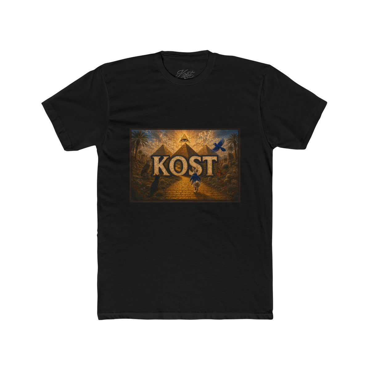 Kost Vintage Raven Graphic Tee — Gothic Fantasy Band-Style Shirt
