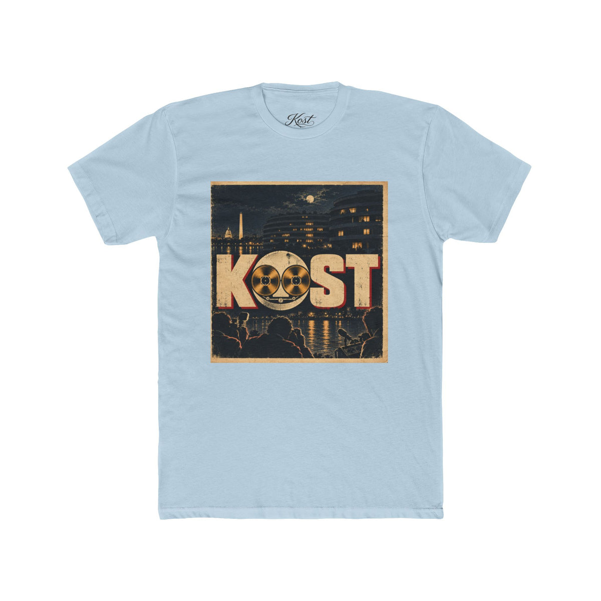 KOST Retro Cityscape T‑Shirt — Vintage Radio Logo Tee