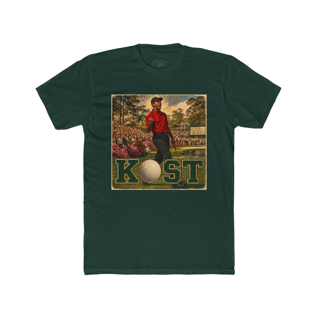 Golf Vintage Poster T-Shirt — KOST Retro Golfer Graphic Tee