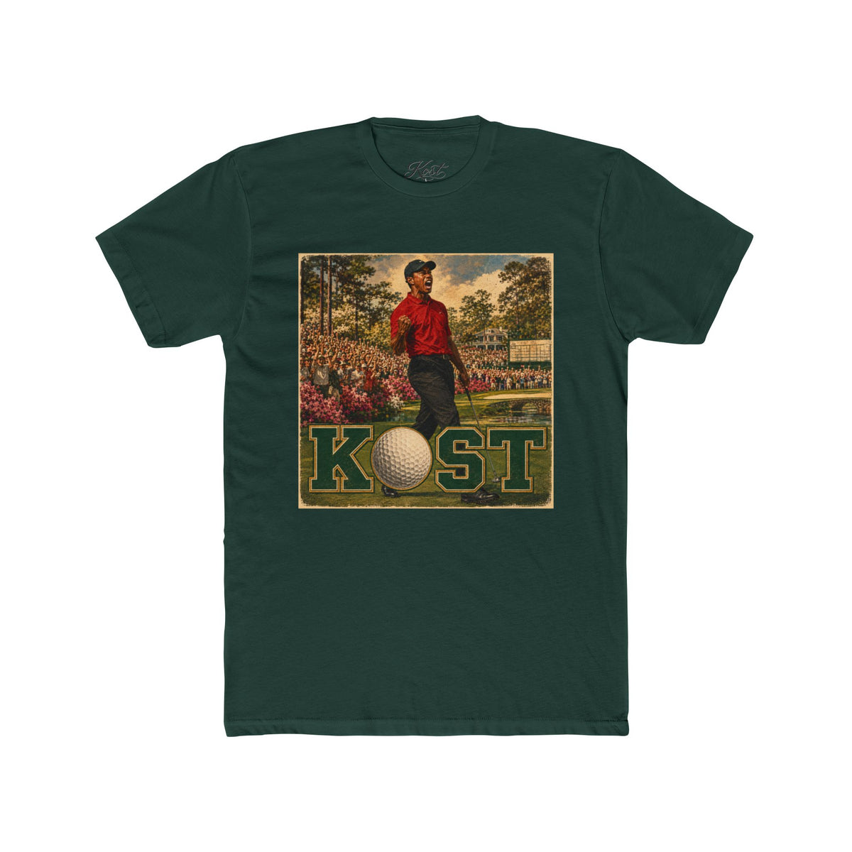 Golf Vintage Poster T-Shirt — KOST Retro Golfer Graphic Tee