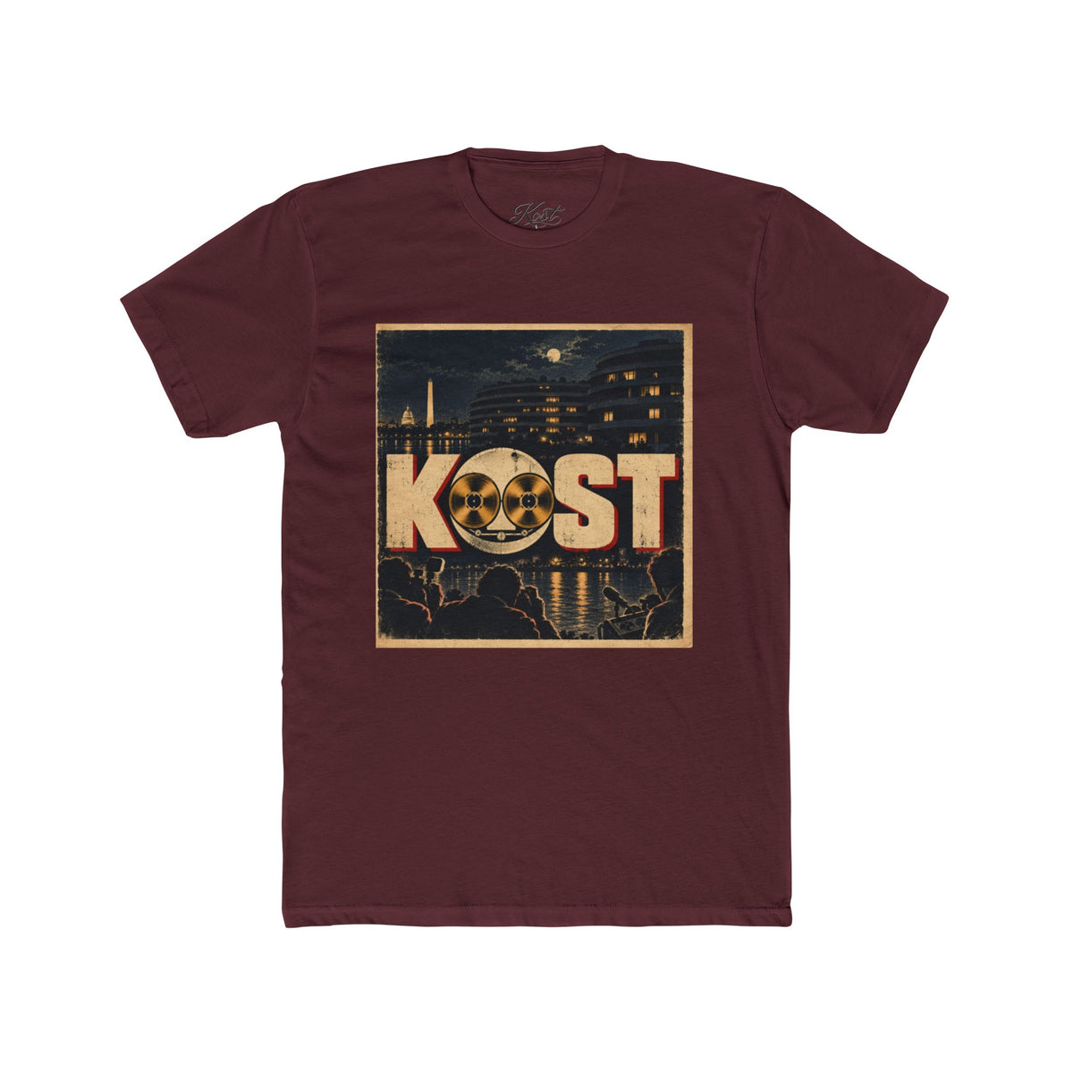 KOST Retro Cityscape T‑Shirt — Vintage Radio Logo Tee