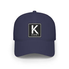 KOST Square Logo Baseball Cap – Low Profile Red Hat