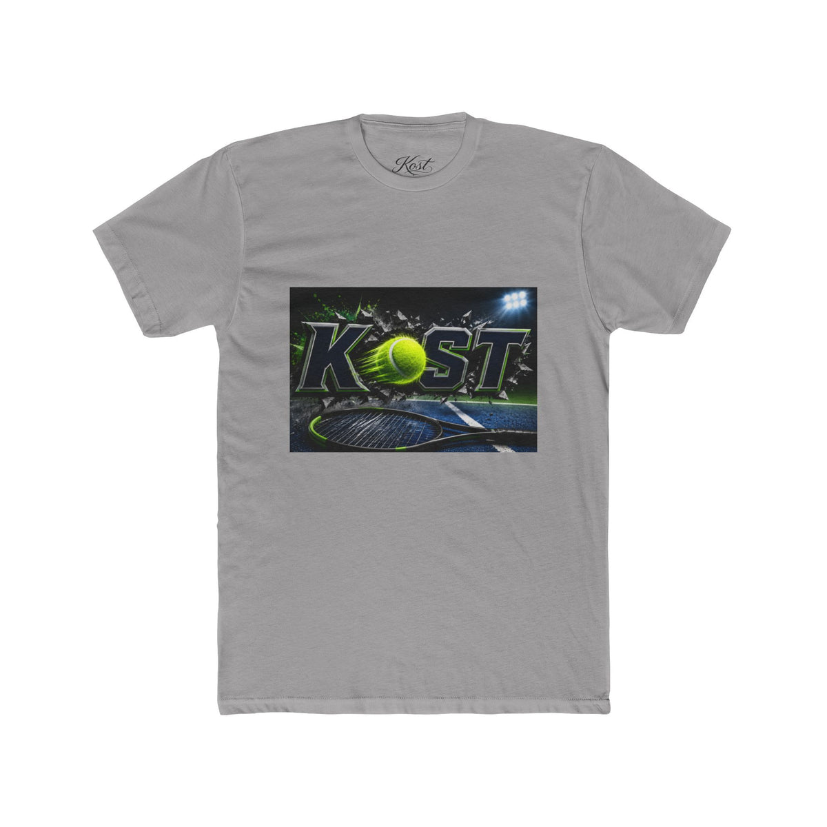 Tennis Team Tee — 'KOST' Graphic Crewneck