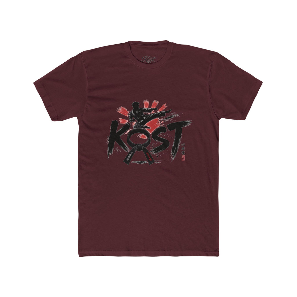 KOST Martial Arts Tee — Karate Silhouette Graphic T-Shirt