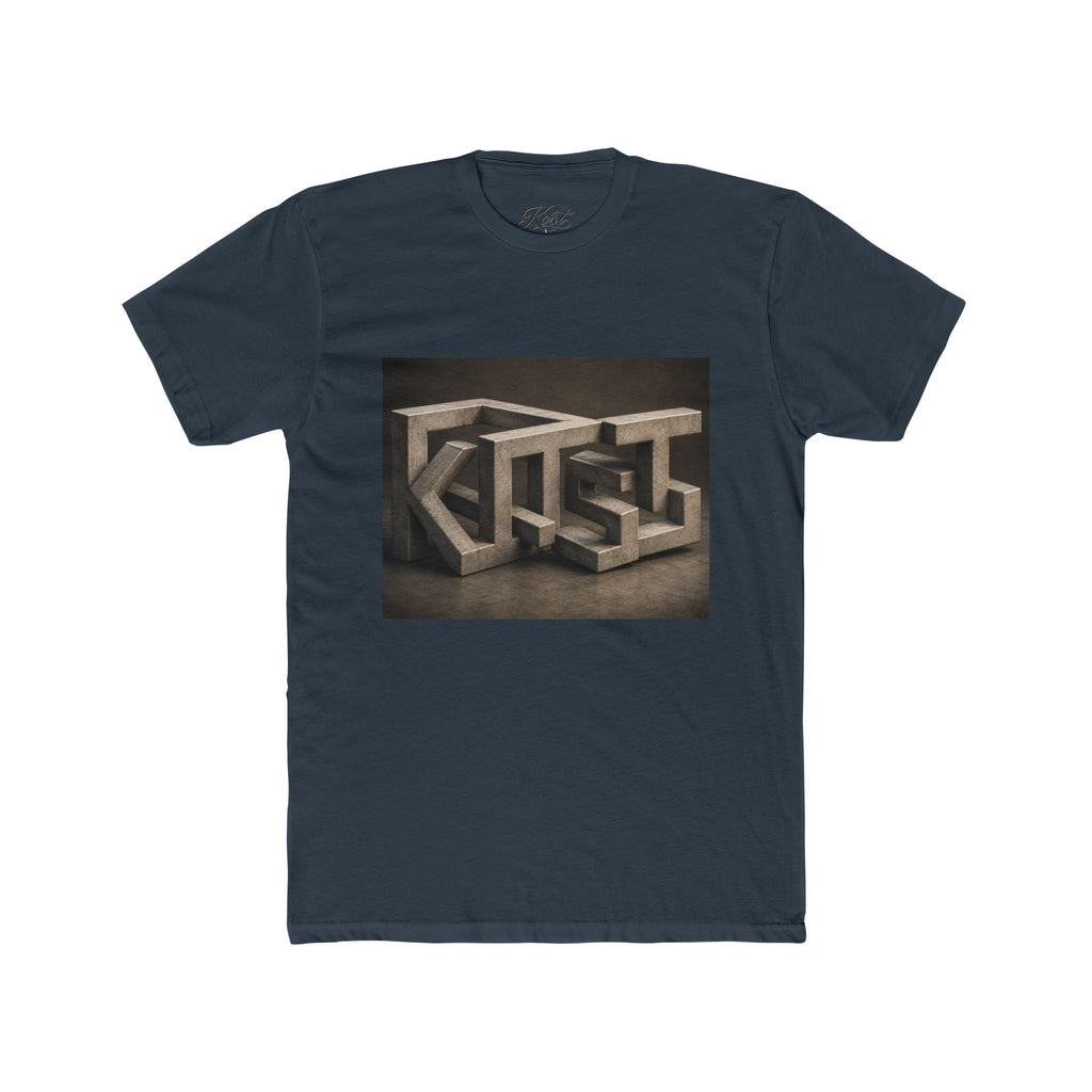 Geometric Concrete Blocks Art T-Shirt