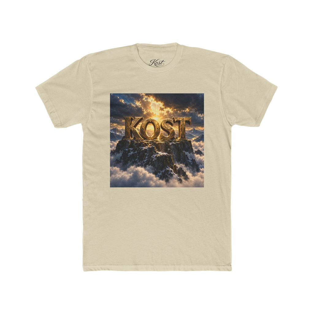 KOST Gold Logo Tee — Cloudscape Graphic T-Shirt