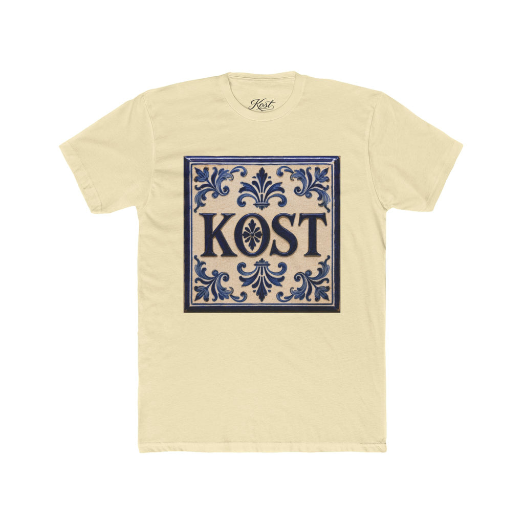 Kost Ornamental Tile Graphic Cotton T-Shirt