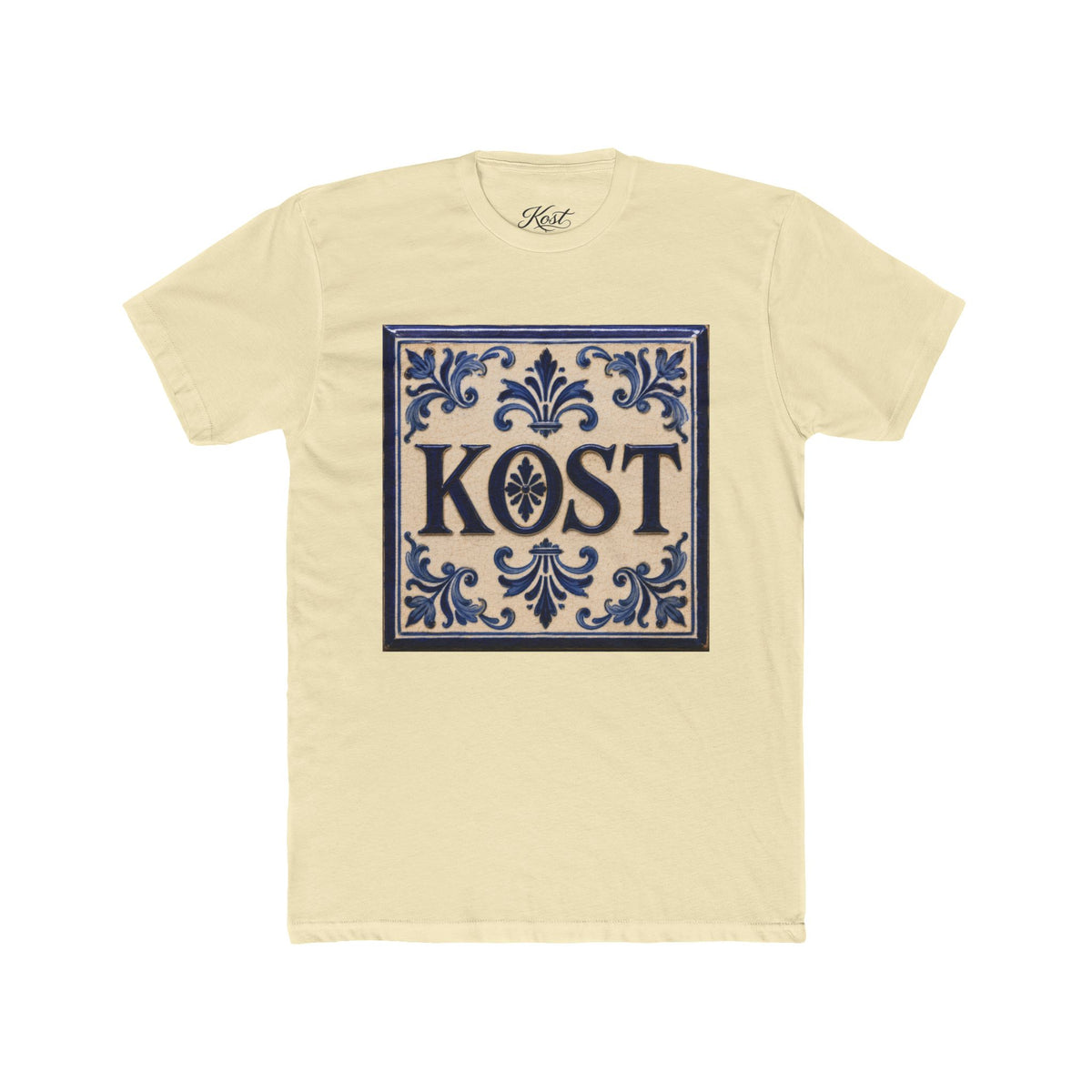 Kost Ornamental Tile Graphic Cotton T-Shirt