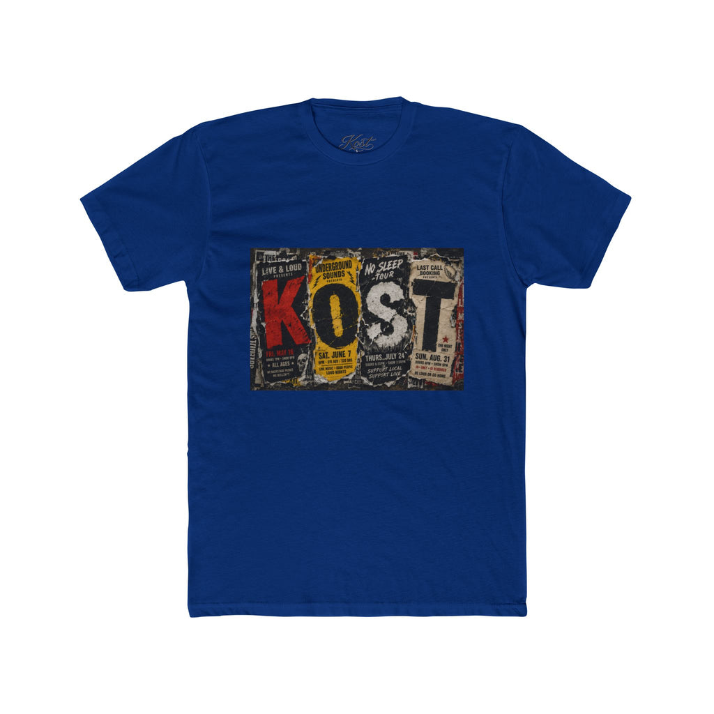 KOST Vintage Newspaper Graphic T-Shirt