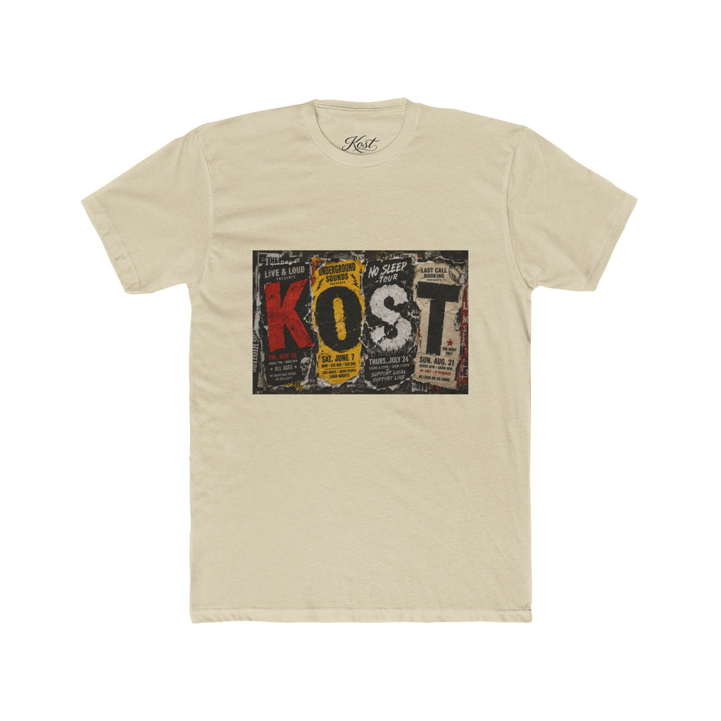 KOST Vintage Newspaper Graphic T-Shirt