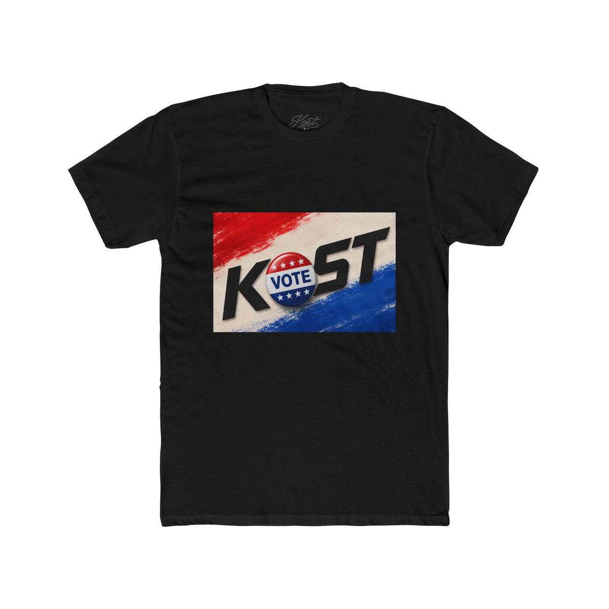 Vote KOST Political Campaign T‑Shirt — Patriotic Red, White & Blue Tee