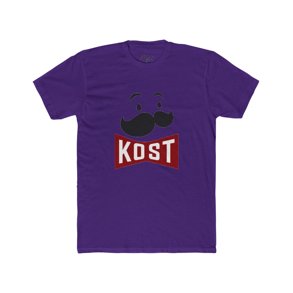 Kost Mustache Logo T‑Shirt — Retro Mascot Tee