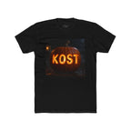 Pumpkin Carved 'KOST' Tee — Halloween Jack-O'-Lantern T-Shirt