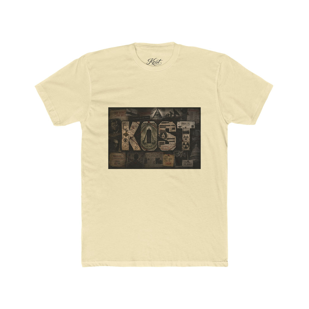 Lost Collage Crew Tee — Vintage Photo Graphic T‑Shirt