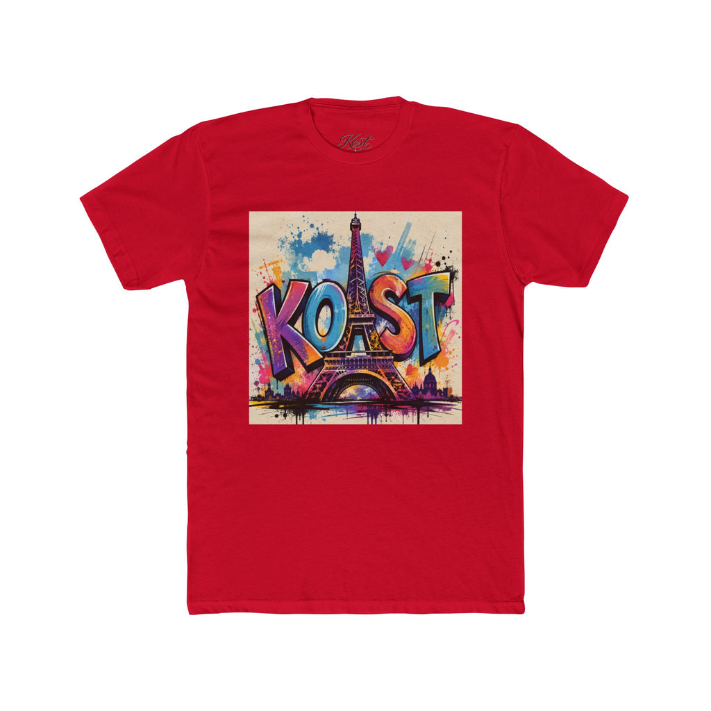 Paris Graffiti Tee — Colorful 'Koast' Eiffel Tower Street Art T-Shirt