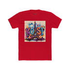 Paris Graffiti Tee — Colorful 'Koast' Eiffel Tower Street Art T-Shirt