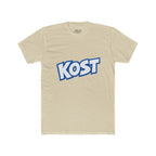 KOST Retro Logo T‑Shirt — Bold Blue Graphic Crew Tee