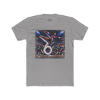 Surfing Skateboarder Graphic Tee — "KOST" Retro Skate Skatepark Shirt