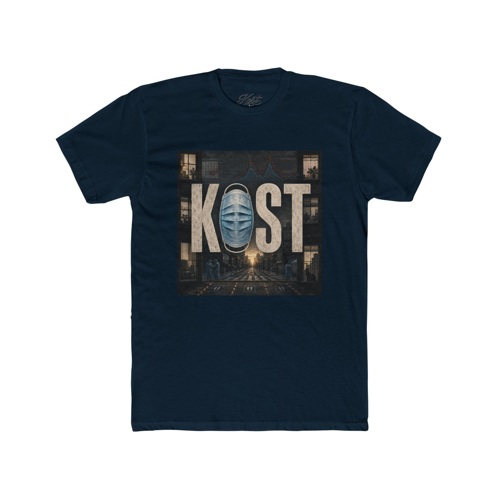 KOST Vintage Microphone Tee — Retro Radio Broadcast Graphic T-Shirt