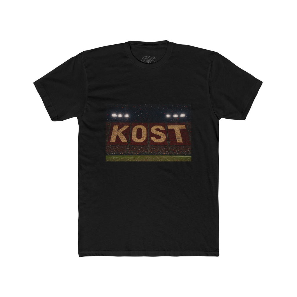 KOST Stadium Lights Graphic Tee — Vintage Sports Field Logo T-Shirt