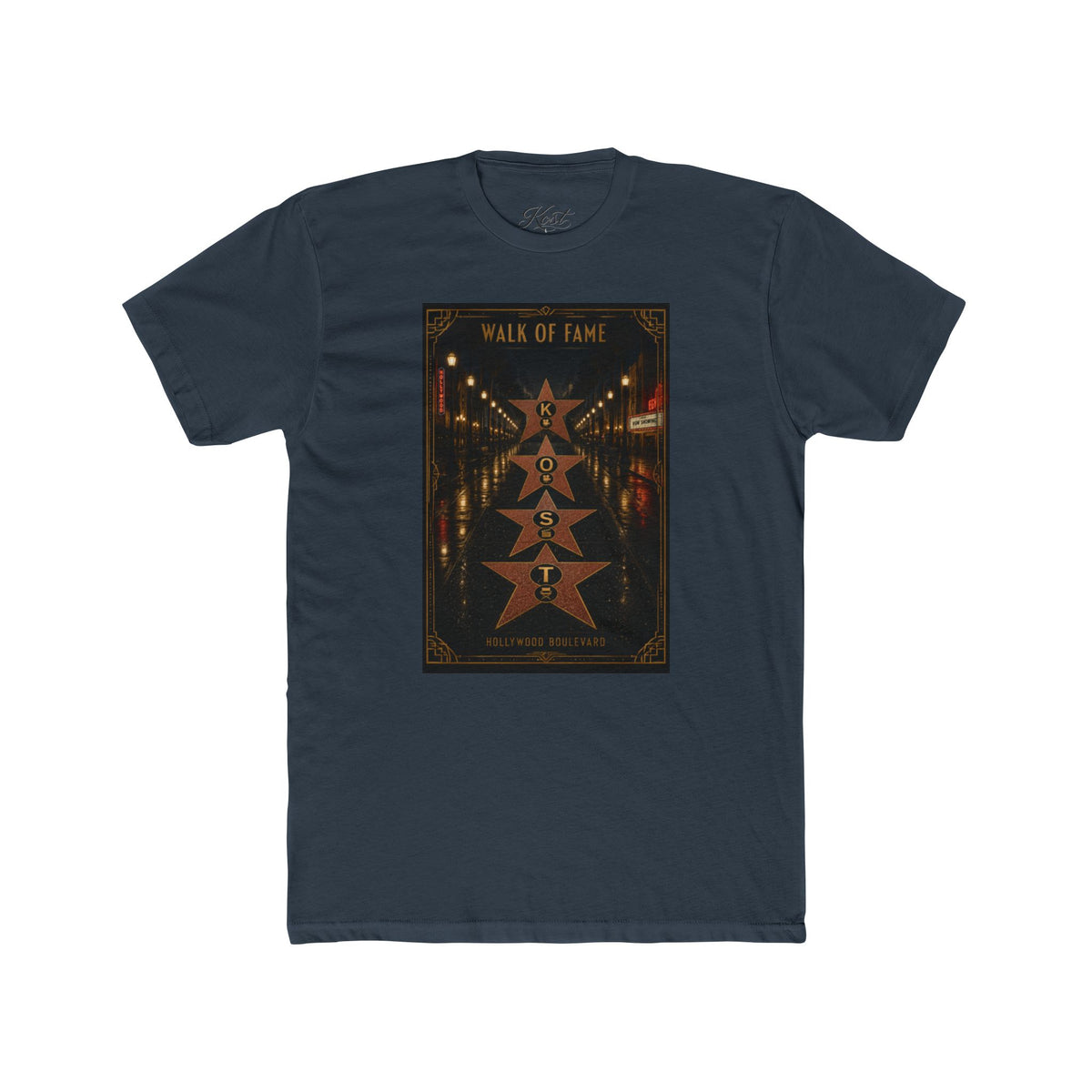 Walk of Fame Graphic Tee – Vintage Hollywood Star Design