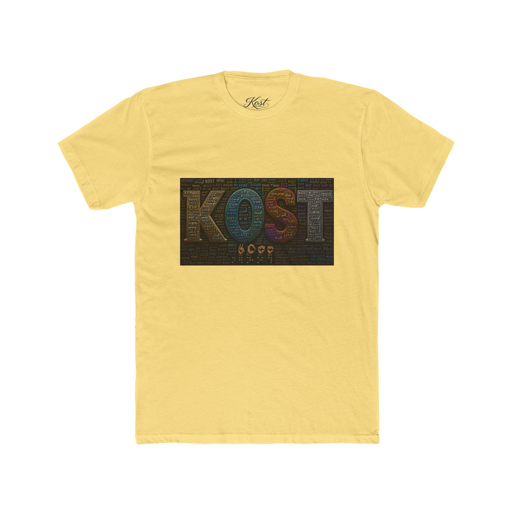 KOST Retro Block Logo Tee — Vintage-Style Graphic Cotton T-Shirt