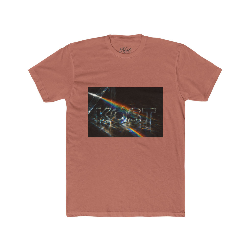 Abstract Rainbow Distortion Graphic T-Shirt
