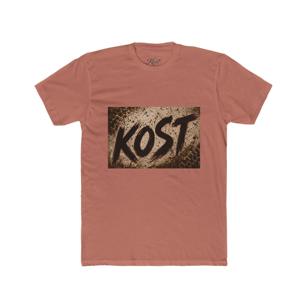 KOST Graphic T-Shirt – Vintage Brown Logo Tee