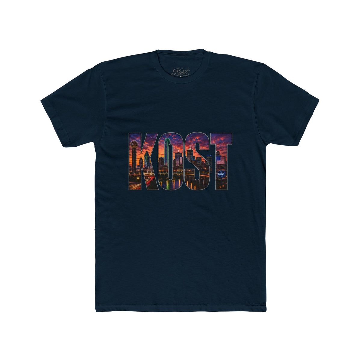 KOST Cityscape Graphic Tee — Urban Skyline Lettered T-Shirt