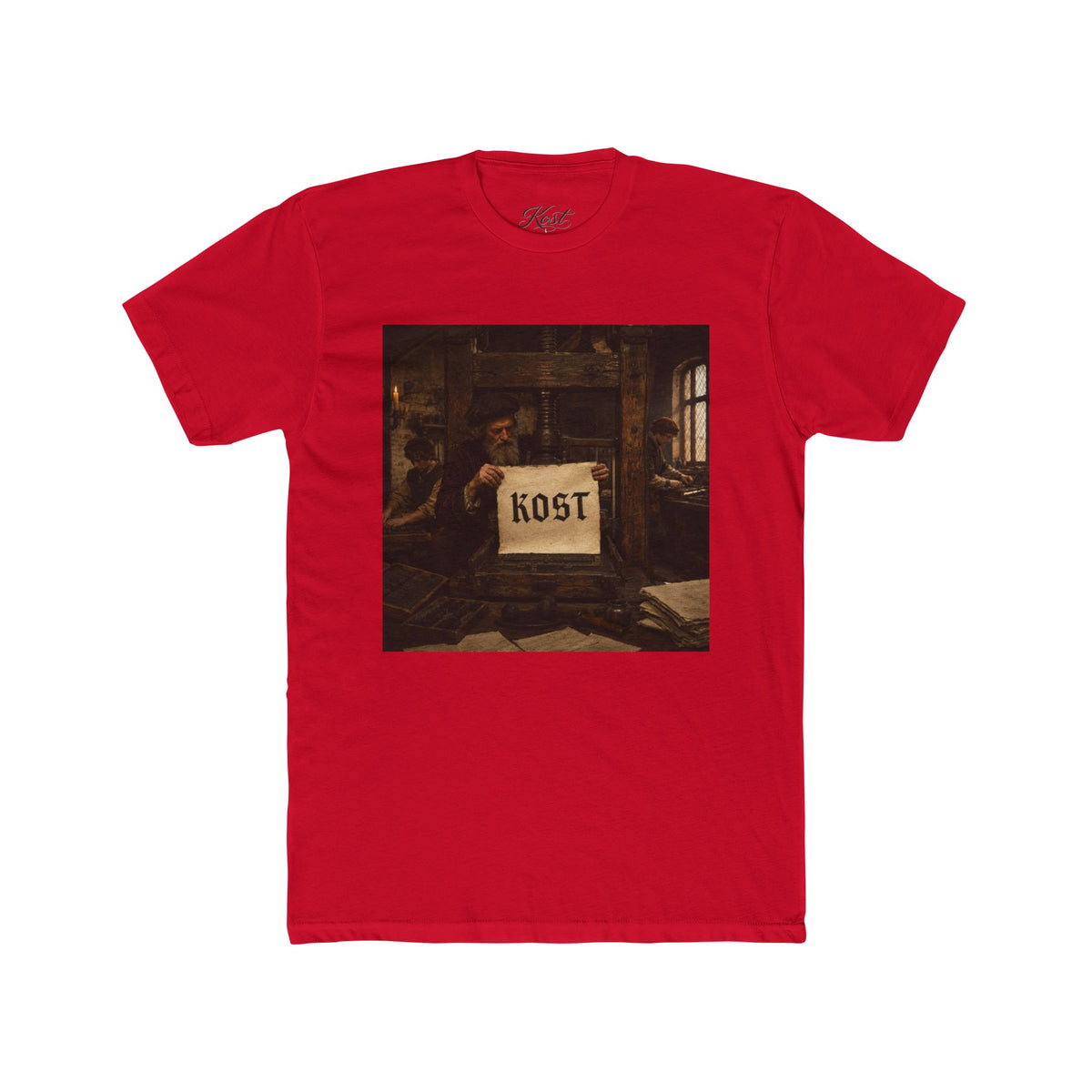 Vintage Workshop Tee — 'KOST' Banner Graphic