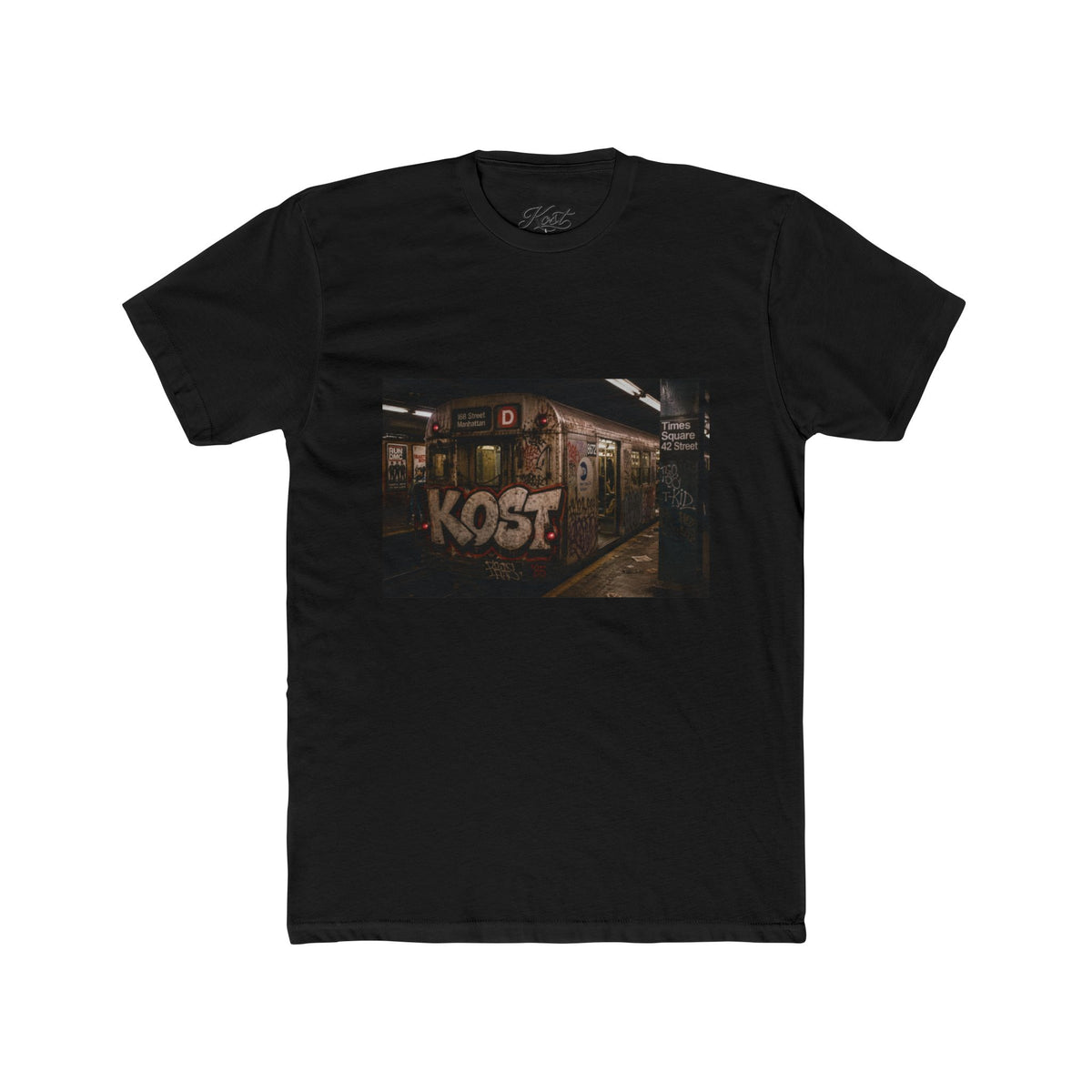 KOST Subway Graffiti Tee — Urban Streetwear Graphic T-Shirt