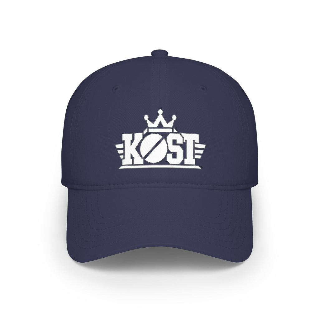 KØST Crown Logo Baseball Cap — Low Profile Red Hat