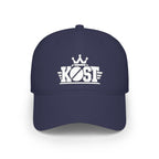 KØST Crown Logo Baseball Cap — Low Profile Red Hat
