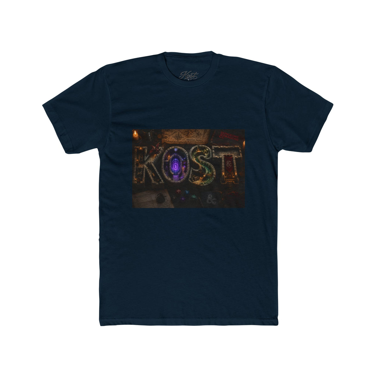 Kost Arcade Logo T‑Shirt — Retro Neon Gaming Crew Tee