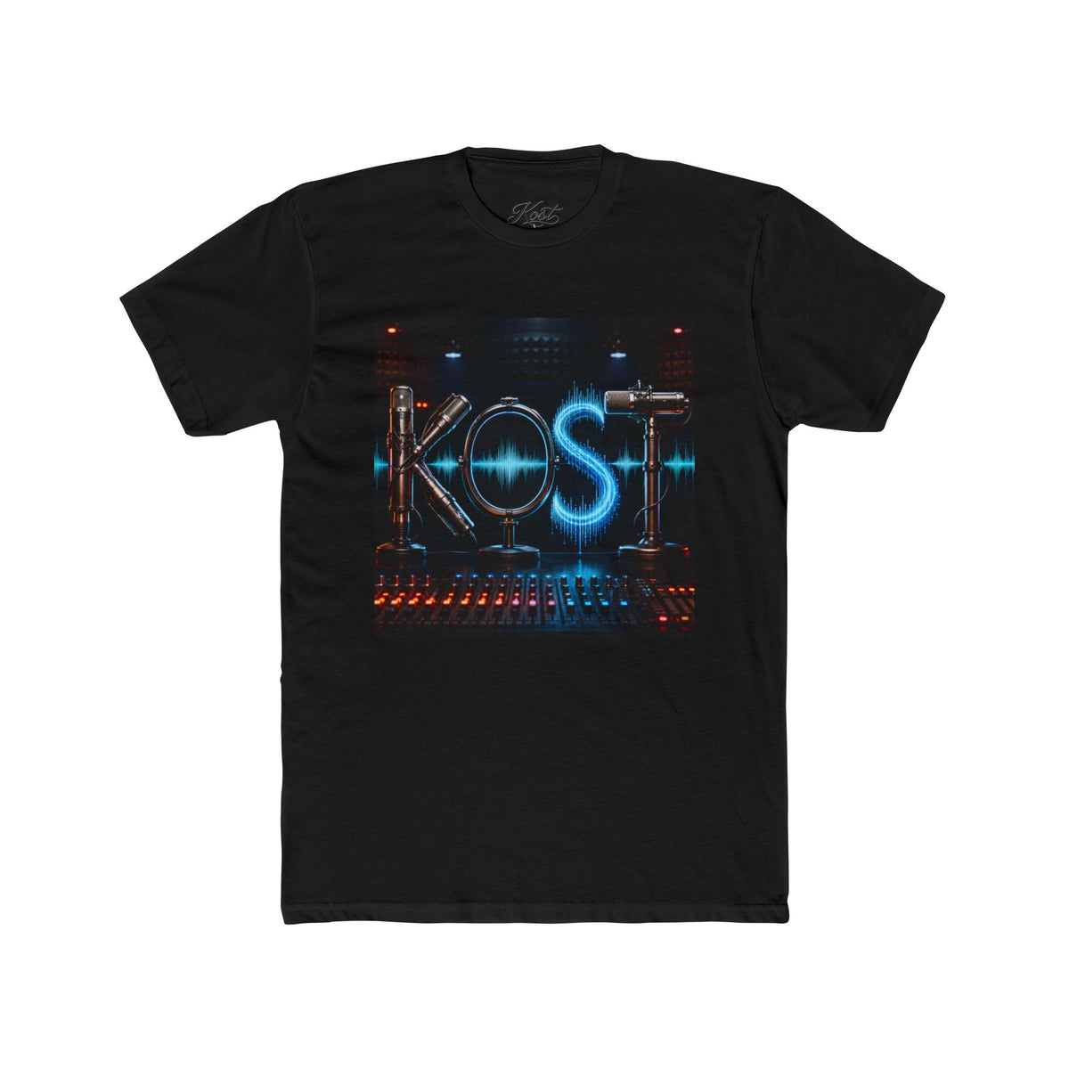 KOS Electronic Music DJ Graphic T-Shirt