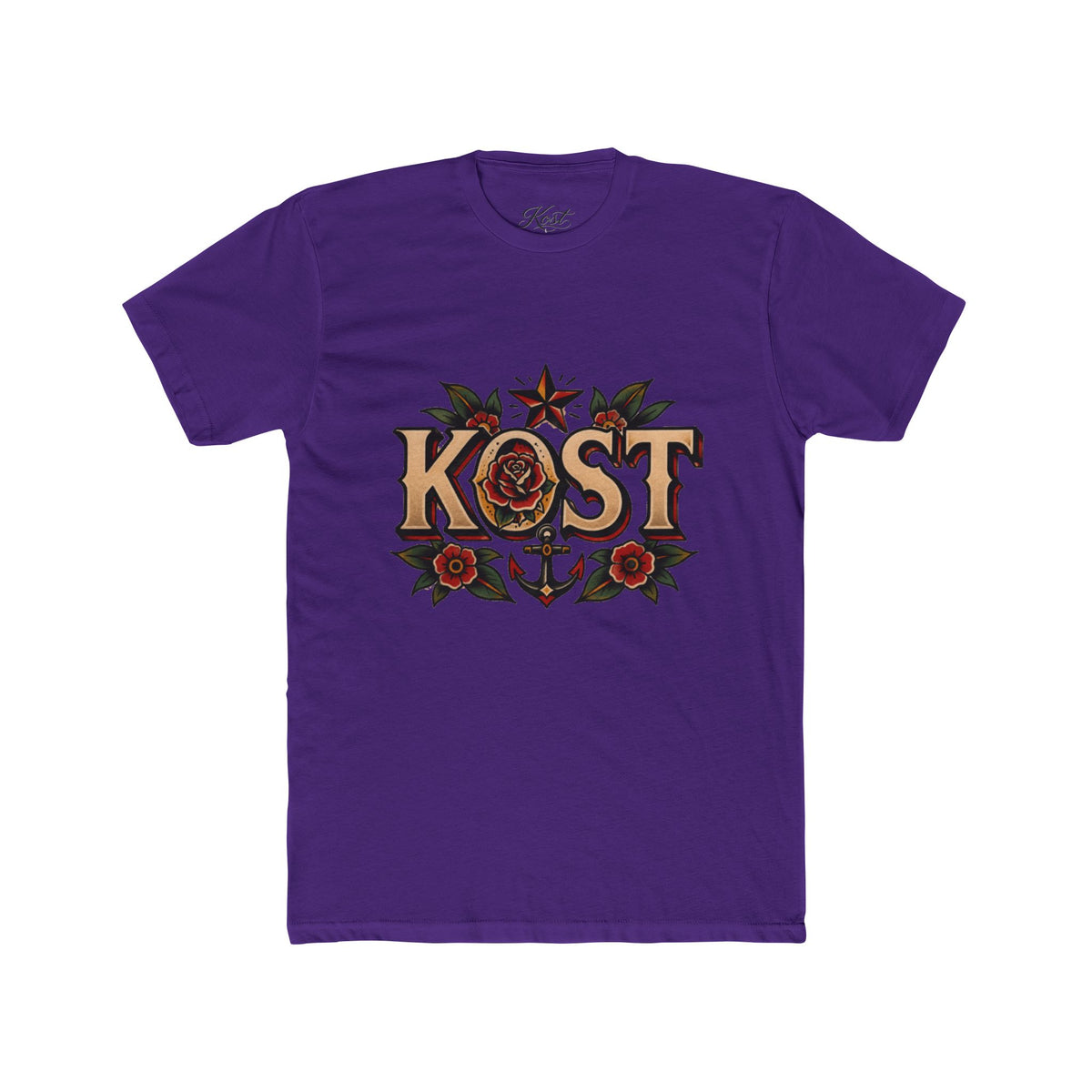 KØST Gothic Floral Graphic T-Shirt