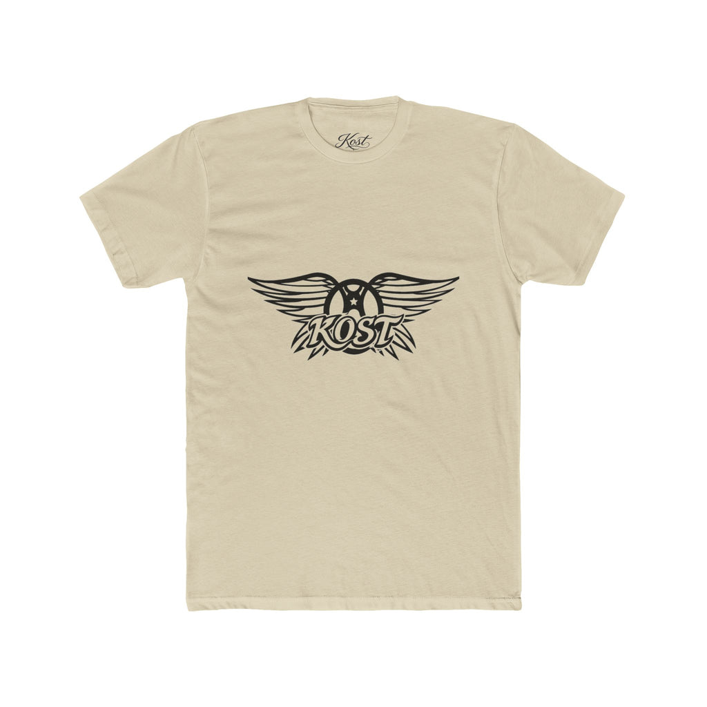Winged Soccer Emblem Tee — "Kost" Graphic Crewneck