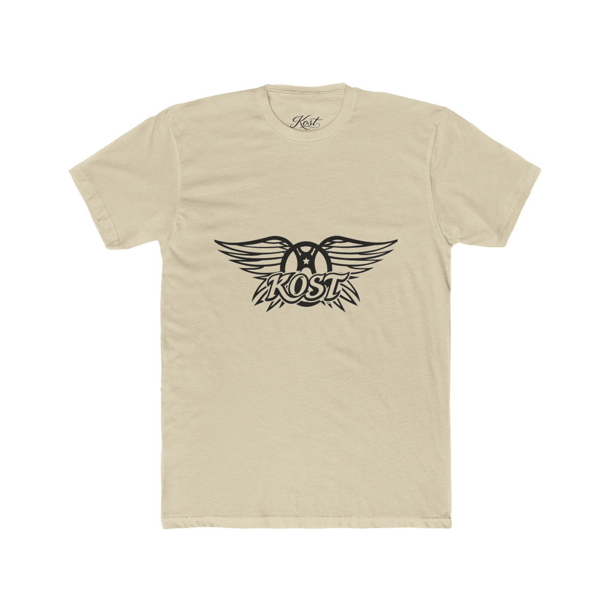 Winged Soccer Emblem Tee — "Kost" Graphic Crewneck