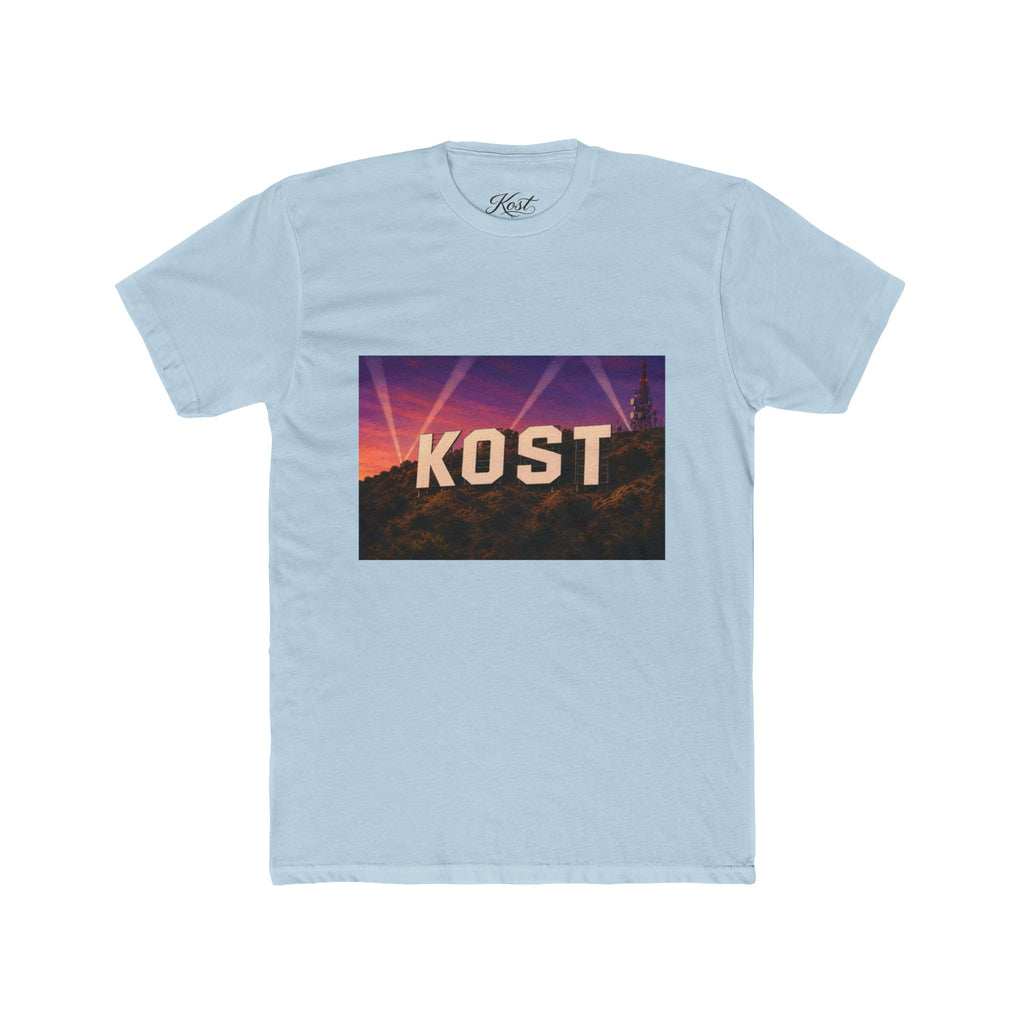 KOST Hollywood Sign Tee — Retro Sunset Graphic T-Shirt