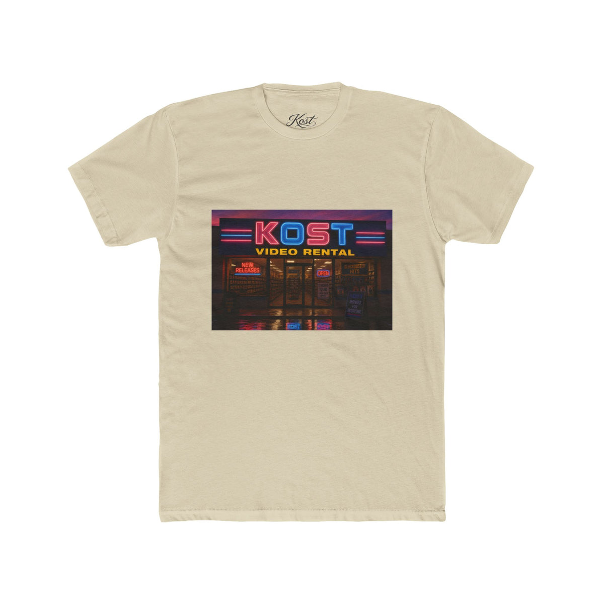 Kost Video Rental Retro Nostalgia Graphic T-Shirt
