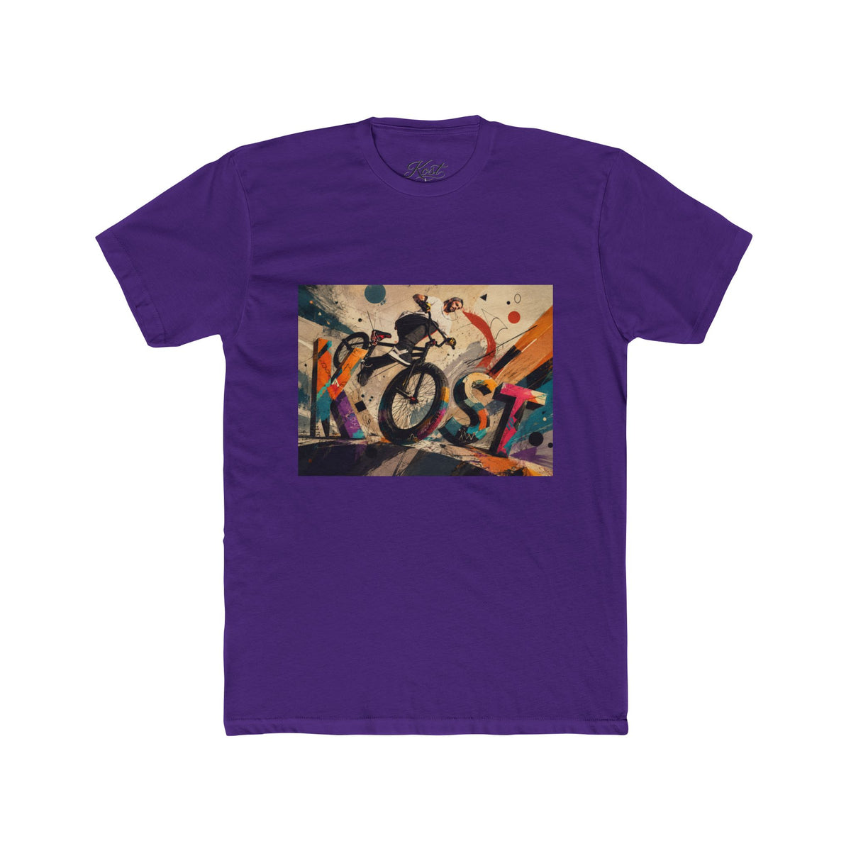 Lost BMX Street Art T‑Shirt — Graffiti Bike Graphic Tee