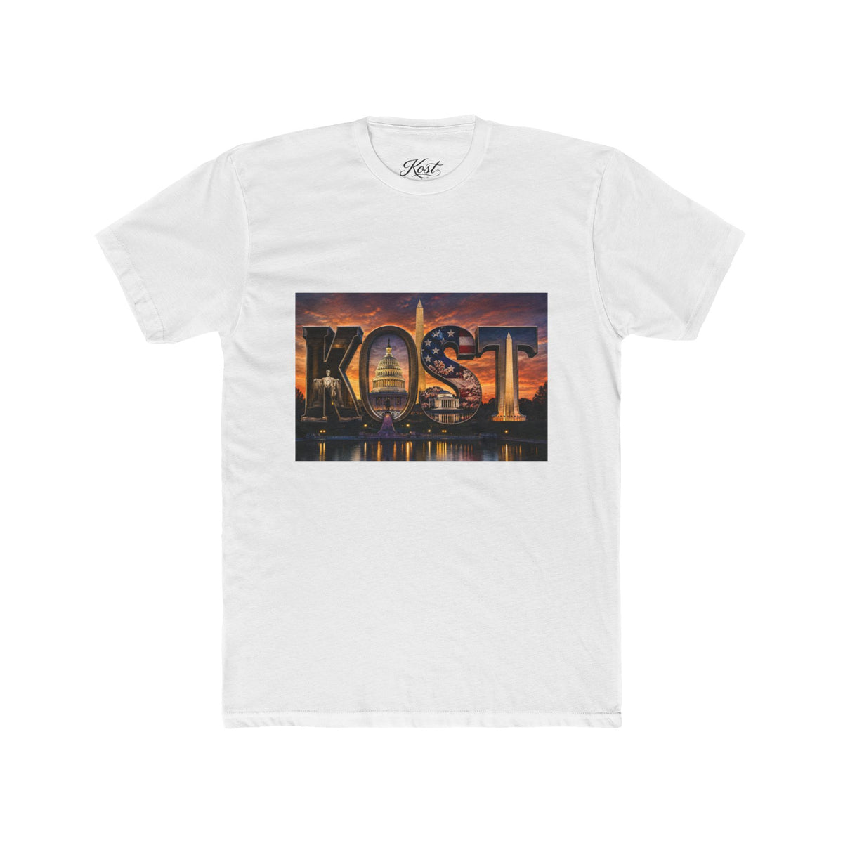 Kost Cityscape Tee — Sunset Skyline Graphic T-Shirt
