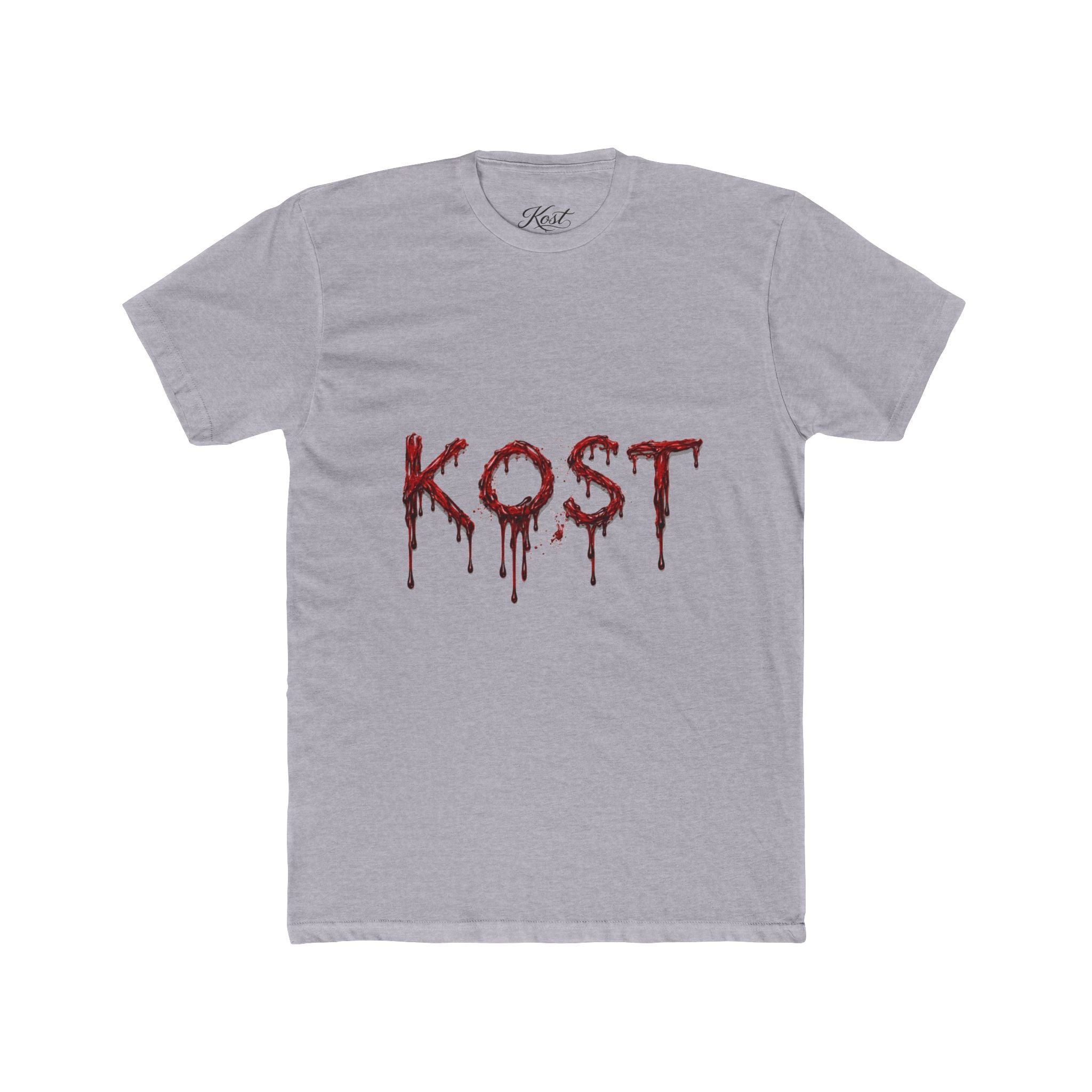 KOST Drip Logo Tee — Horror-Inspired Graphic T-Shirt