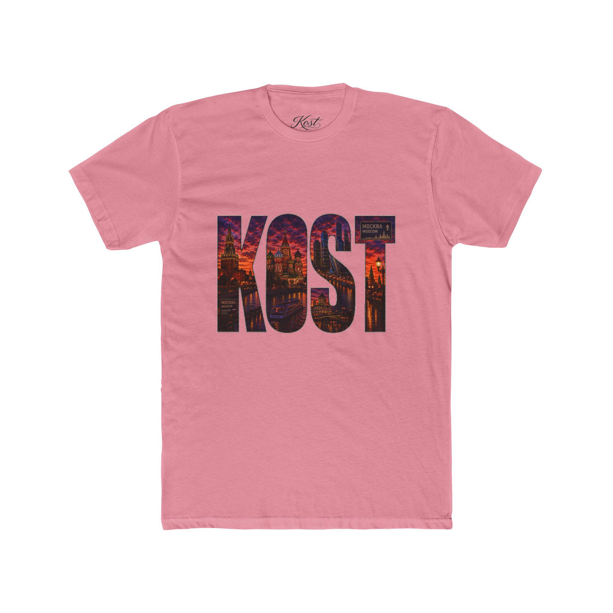 KOST Sunset Logo Tee — Graphic Crewneck T-Shirt