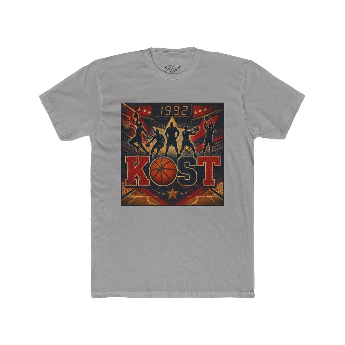 1992 KOST Basketball Team Retro Tee