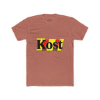 Kost Graphic Tee – Retro Yellow & Red Logo T-Shirt